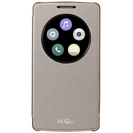 LG Quick Circle Case Gold LG G3 S