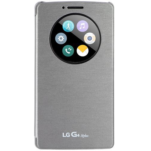 LG Quick Circle Case Silver G4 Stylus