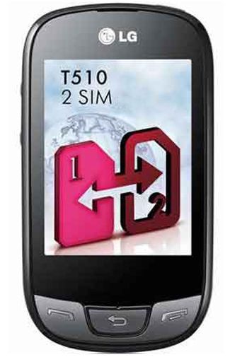 LG T510 Dual Black