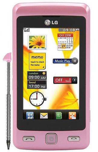 LG KP500 Cookie Pink