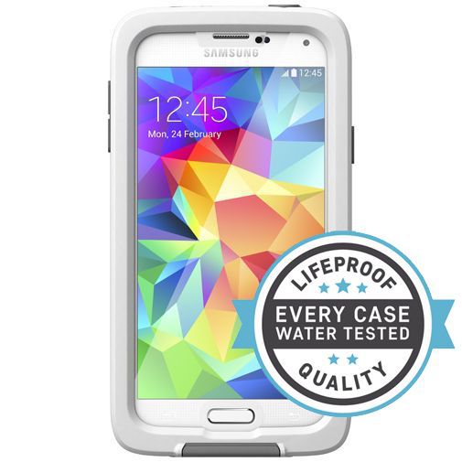 Lifeproof Fre Case White Clear Samsung Galaxy S5/S5 Plus/S5 Neo