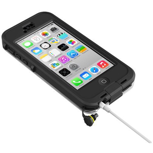 Lifeproof Nuud Case Black Clear Apple iPhone 5C