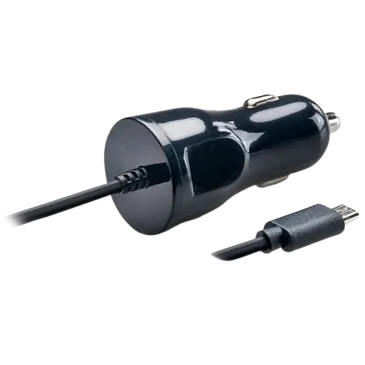 Carregador para automóvel MicroUSB 12/24 Volt