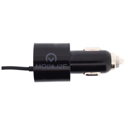 Mobilize Autolader MicroUSB + USB 4.2A Black