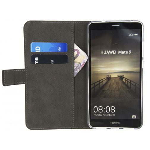 Mobilize Classic Gelly Wallet Book Case Black Huawei Mate 9