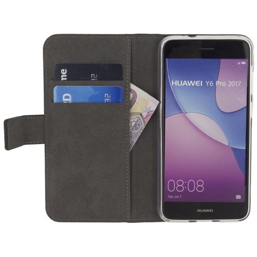 Mobilize Classic Gelly Wallet Book Case Black Huawei Y6 Pro (2017)