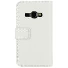 Mobilize Classic Gelly Wallet Book Case White Samsung Galaxy J1 2016