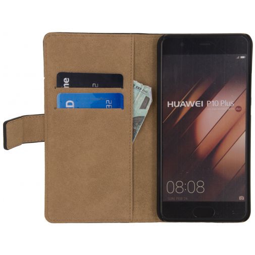 Mobilize Classic Wallet Book Case Black Huawei P10 Plus