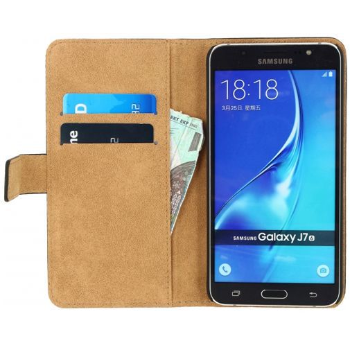 Mobilize Classic Wallet Book Case Black Samsung Galaxy J7 (2016)