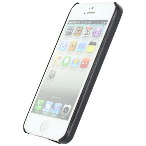 Mobilize Leather Case Black Apple iPhone 5/5S/SE