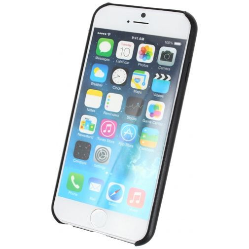Mobilize Leather Case Black Apple iPhone 6/6S
