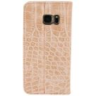 Mobilize Premium Magnet Book Case Alligator Coral Pink Samsung Galaxy S7