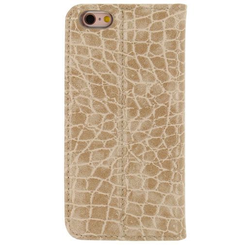 Mobilize Premium Magnet Book Case Alligator Peanut Brown Apple iPhone 6/6S