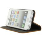 Mobilize Premium Magnet Book Case Brown Apple iPhone 5/5S/SE