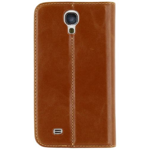 Mobilize Premium Magnet Book Case Brown Samsung Galaxy S4