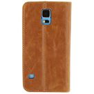 Mobilize Premium Magnet Book Case Brown Samsung Galaxy S5/S5 Plus/S5 Neo