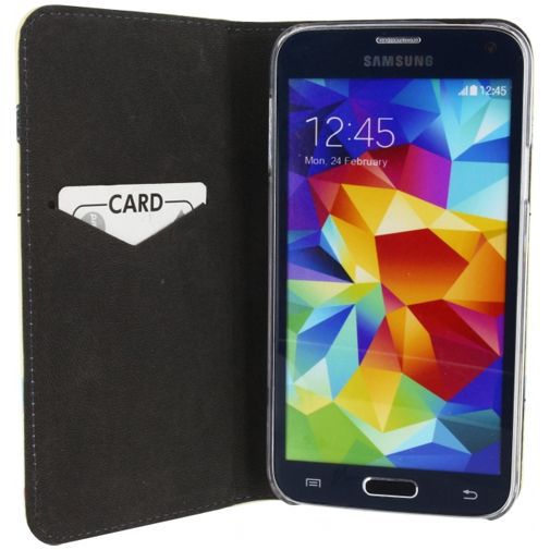 Mobilize Premium Magnet Stand Wallet Book Case I Love You Samsung Galaxy S5/S5 Plus/S5 Neo