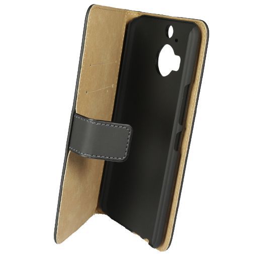 Mobilize Slim Wallet Book Case Black HTC One M9 Plus
