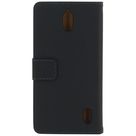 Mobilize Slim Wallet Book Case Black Huawei Y625