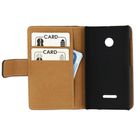 Mobilize Slim Wallet Book Case Black Microsoft Lumia 435