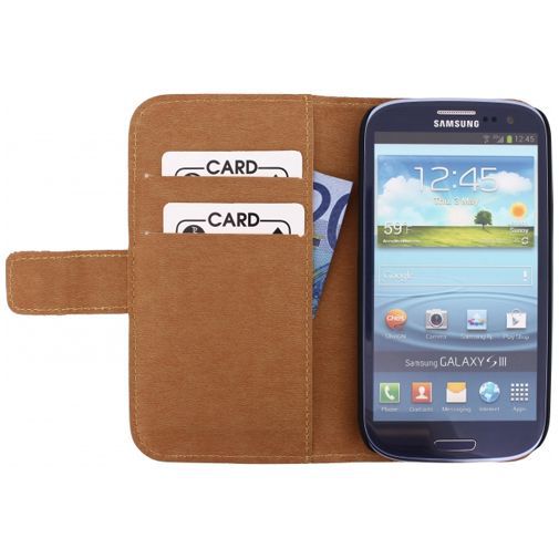 Mobilize Slim Wallet Book Case Black Samsung Galaxy S3 (Neo)