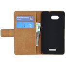 Mobilize Slim Wallet Book Case Black Sony Xperia E4G
