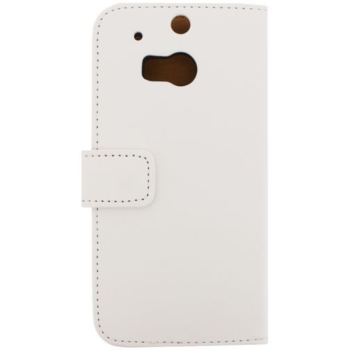Mobilize Slim Wallet Book Case White HTC One M8/M8s