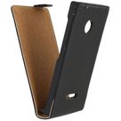Mobilize Ultra Slim Flip Case Black Microsoft Lumia 532