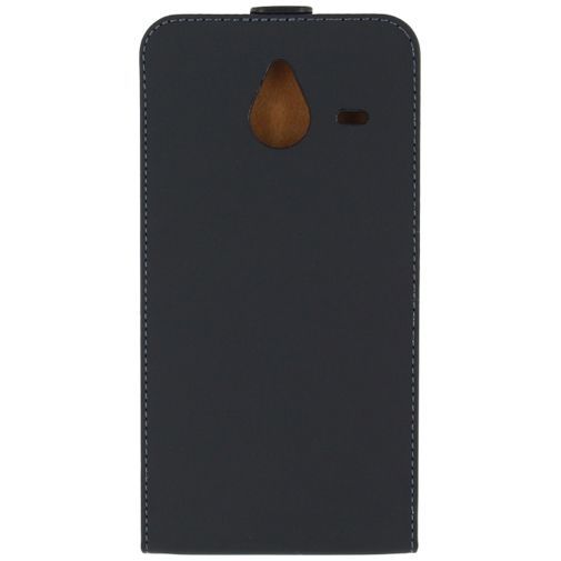 Mobilize Ultra Slim Flip Case Black Microsoft Lumia 640 XL 4G