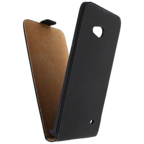 Mobilize Ultra Slim Flip Case Black Microsoft Lumia 640 4G