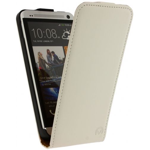 Mobilize Ultra Slim Flip Case White HTC One