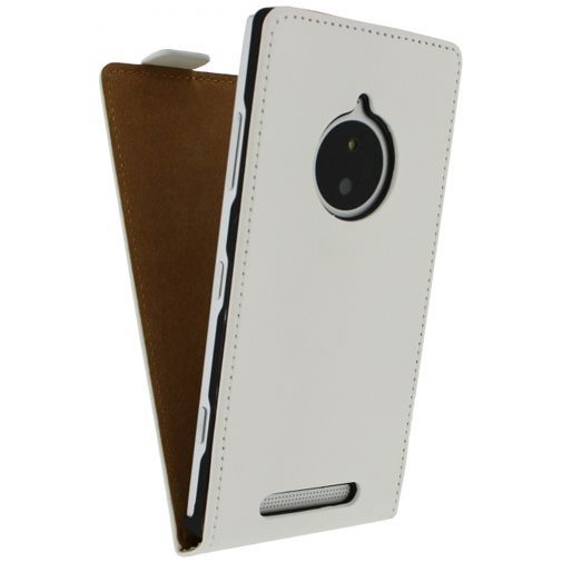 Mobilize Ultra Slim Flip Case White Lumia 830