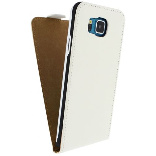 Mobilize Ultra Slim Flip Case White Samsung Galaxy Alpha