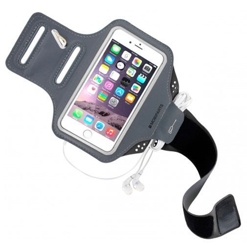 Mobiparts Comfort Fit Sport Armband Black Apple iPhone 6/6S