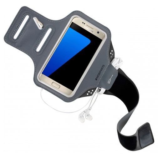 Mobiparts Comfort Fit Sport Armband Black Samsung Galaxy S7