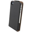 Mobiparts Essential Flip Case Black Apple iPhone 4/4S