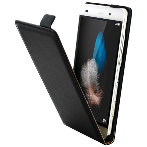 Mobiparts Essential Flip Case Black Huawei P8 Lite