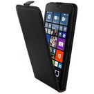 Mobiparts Essential Flip Case Black Microsoft Lumia 640 XL