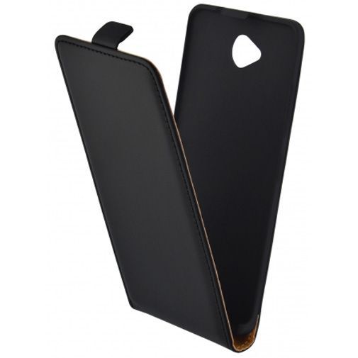 Mobiparts Essential Flip Case Black Microsoft Lumia 650