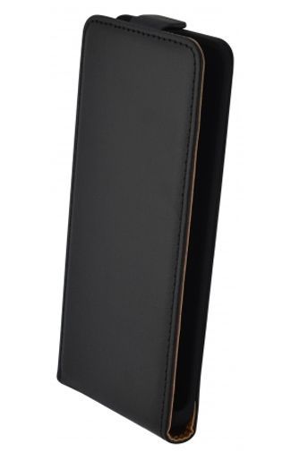 Mobiparts Essential Flip Case Black Samsung Galaxy A3 (2016)