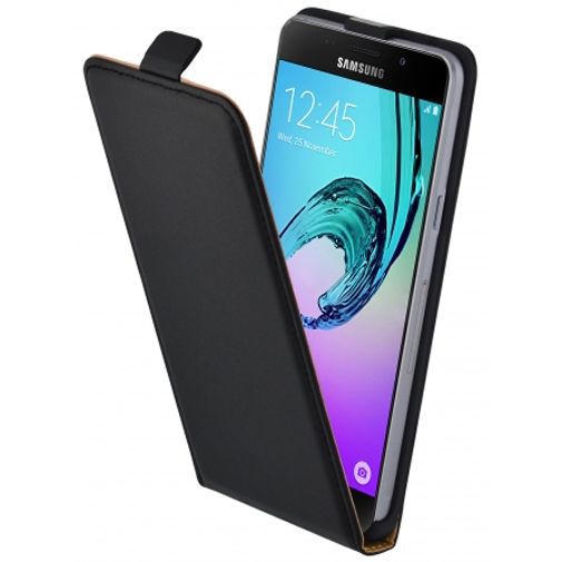 Mobiparts Essential Flip Case Black Samsung Galaxy A5 (2016)