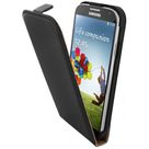 Mobiparts Essential Flip Case Black Samsung Galaxy S4