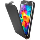 Mobiparts Essential Flip Case Black Samsung Galaxy S5/S5 Plus/S5 Neo