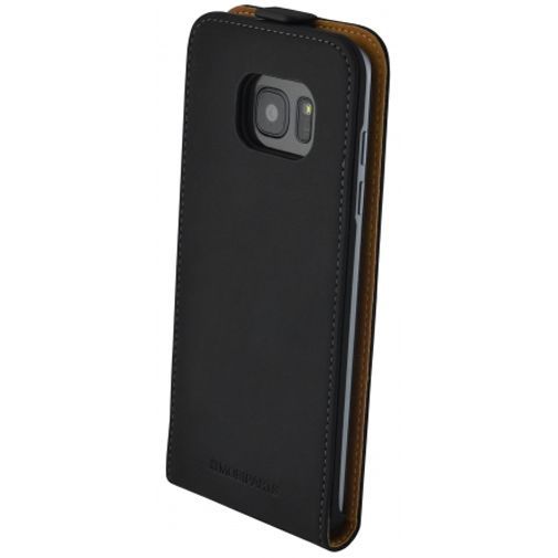 Mobiparts Essential Flip Case Black Samsung Galaxy S7 Edge