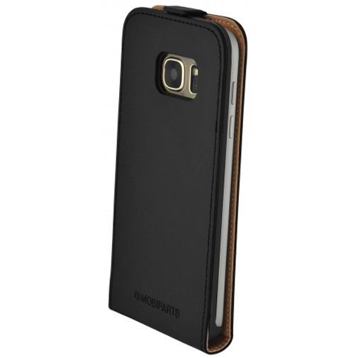 Mobiparts Essential Flip Case Black Samsung Galaxy S7