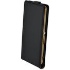 Mobiparts Essential Flip Case Black Sony Xperia M5