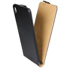 Mobiparts Essential Flip Case Black Sony Xperia XA