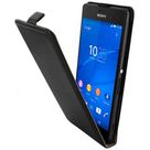Mobiparts Essential Flip Case Black Sony Xperia Z3/Z3 Plus
