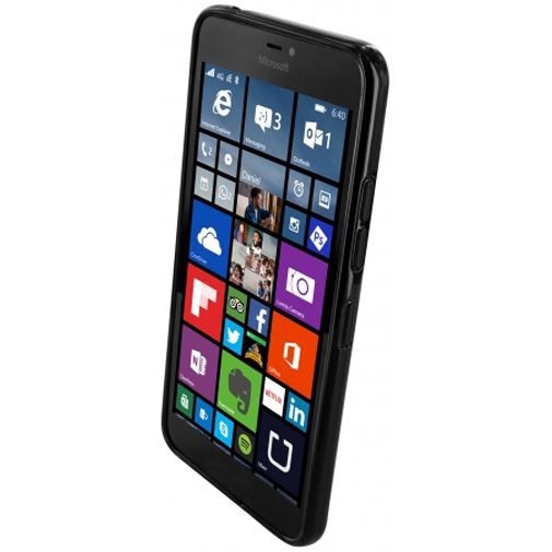 Mobiparts Essential TPU Case Black Microsoft Lumia 640 XL