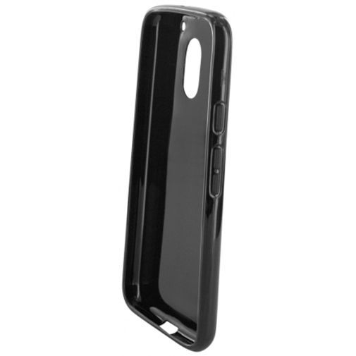 Mobiparts Essential TPU Case Black Motorola Moto E (3rd Gen)